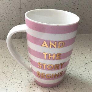 And The Story Begins Mug Indigo